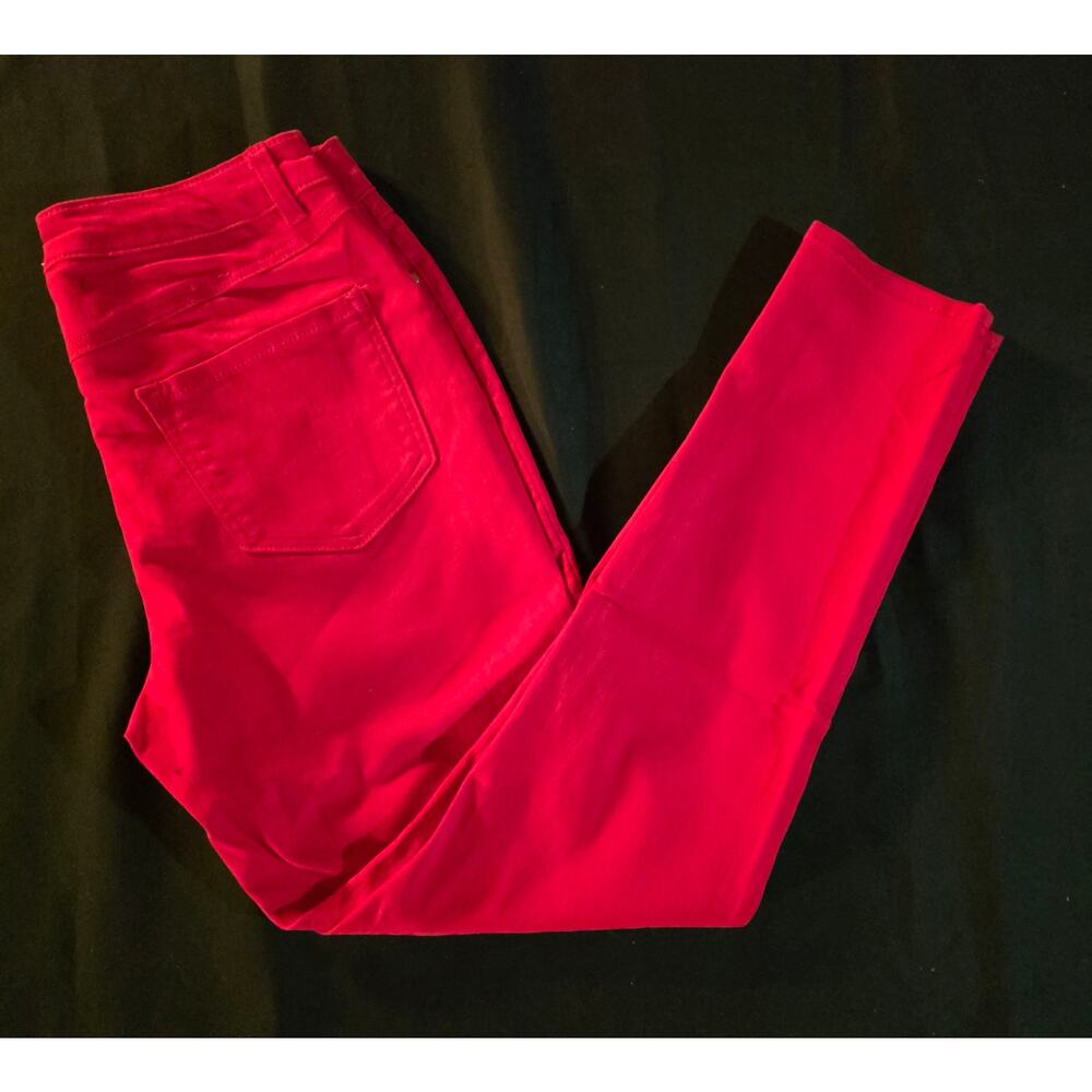 New D. Jeans Red Skinny Jeans/Pants - Size 10